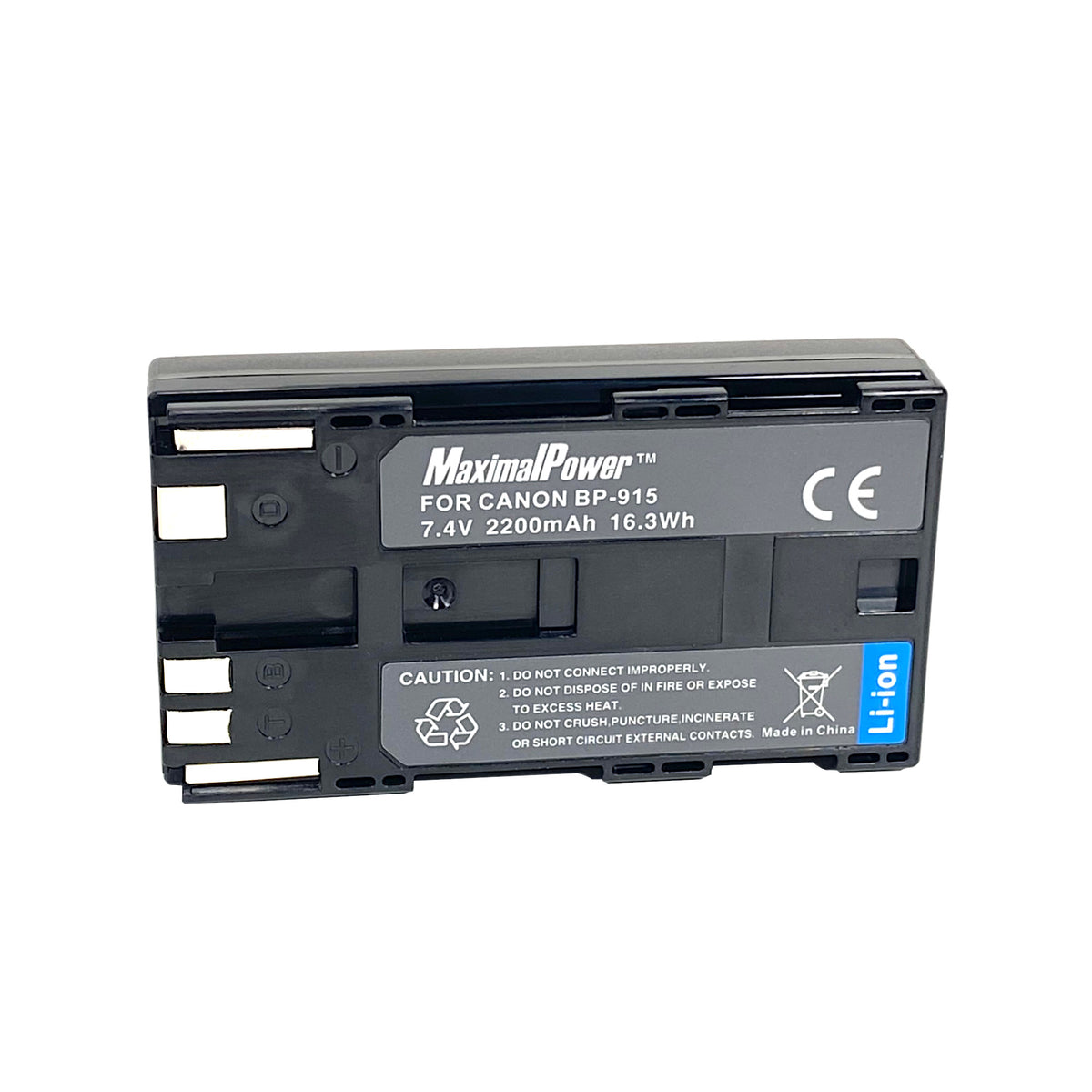 MaximalPower Replacement Camera Battery for Canon BP-911, BP-911K, BP-
