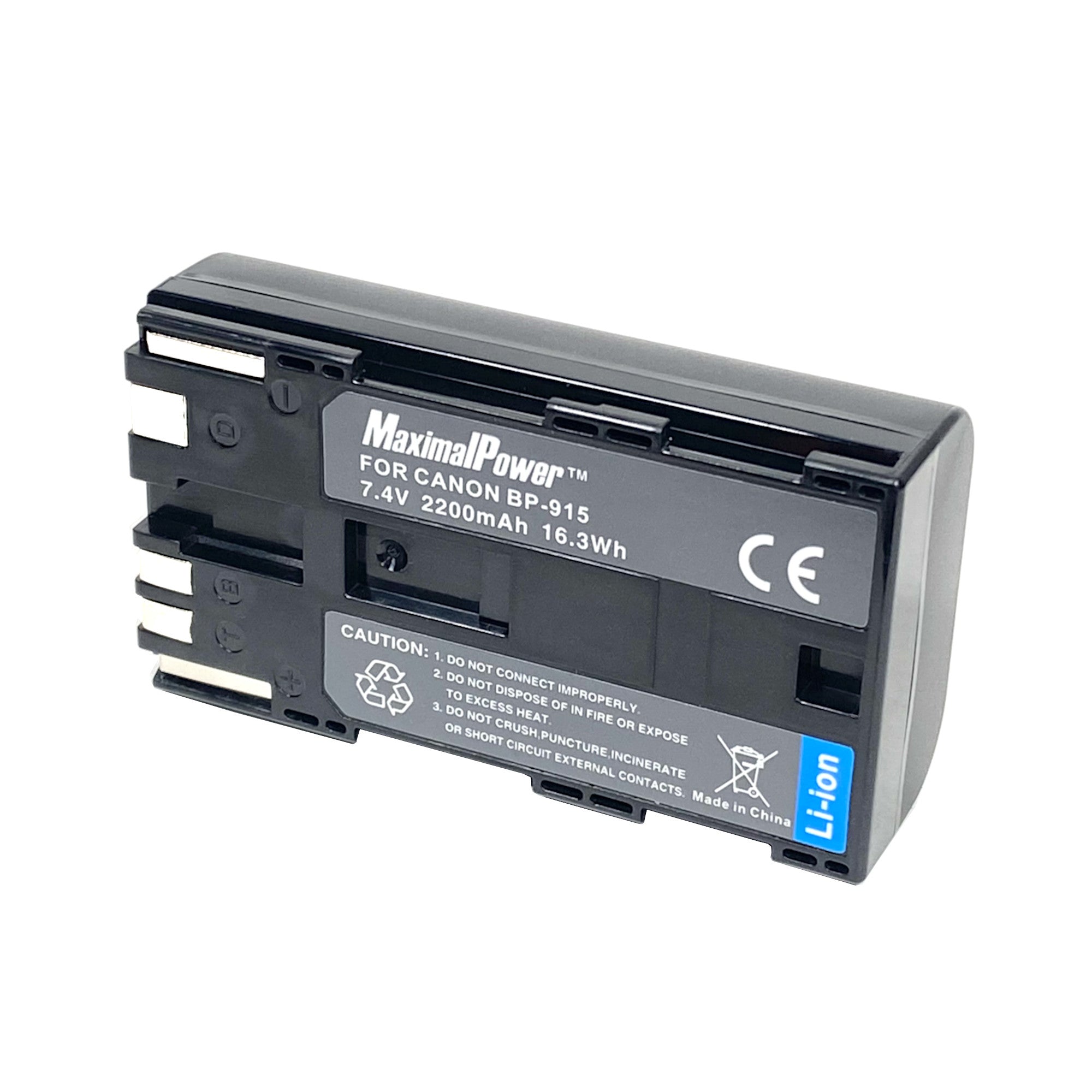 MaximalPower Replacement Camera Battery for Canon BP-911, BP-911K, BP-