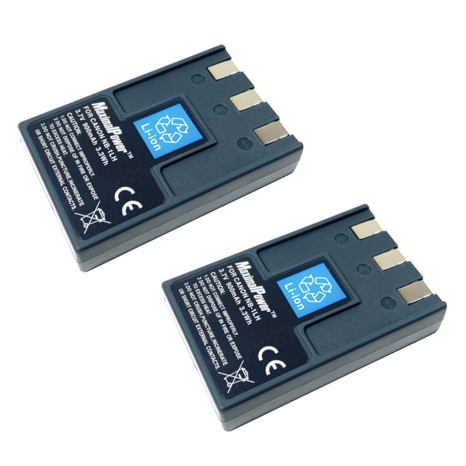 MaximalPower Replacement NB-1LH Battery for Canon NB-1L NB-1LH and Canon Powershot S200 S230 S300 S330 S400 S410 S500 Cameras