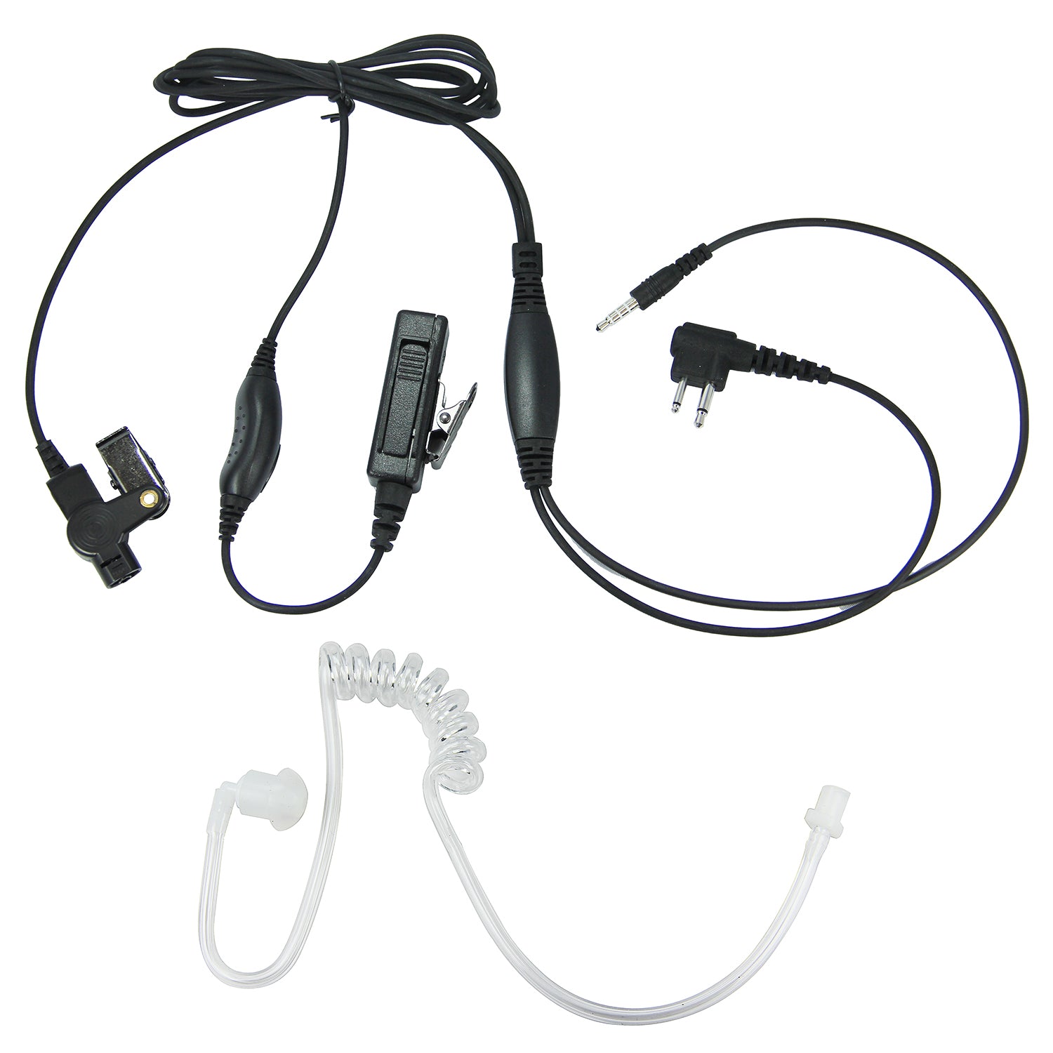 UAYESOK Radio Oortje 2 Pin, Covert Security Headset met Ptt Mic voor Motorola Walkie Talkie DP1400 CP040 GP300 XT420 XT460 CLS1110 CLS1140 Hytera PD505 met Air Acoustic Tube (5 stuks UAYESOK Radio Oortje 2 Pin, Covert Security Headset met Ptt Mic voor Motorola Walkie Talkie DP1400 CP040 GP300 XT420 XT460 CLS1110 CLS1140 Hytera PD505 met Air Acoustic Tube (5 stuks