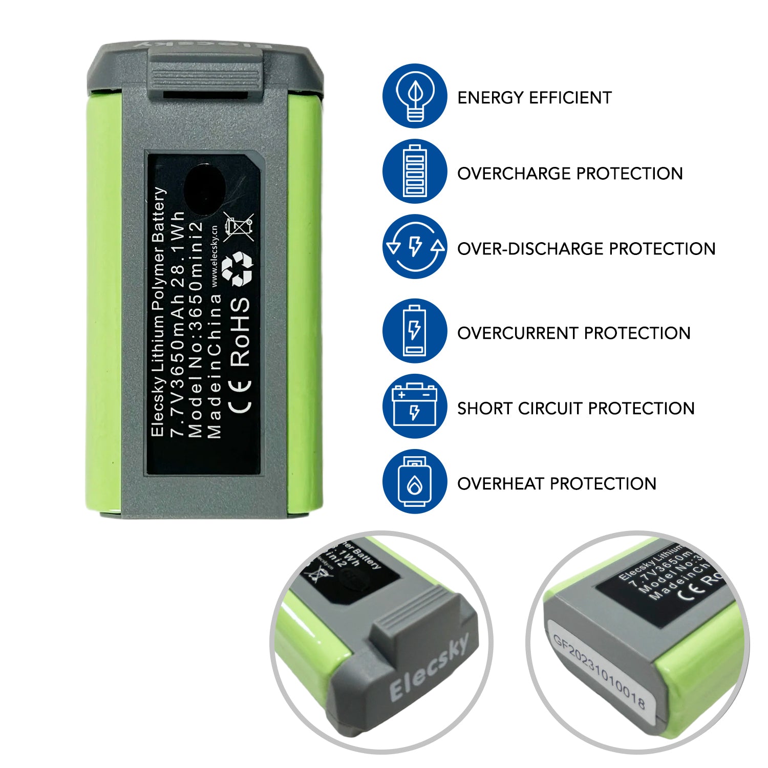 New Battery Mini 2 Battery Mini SE Battery 31 Minute Flight Time  Intelligent Flight Battery Accessories for Mini 2/Mini SE Drone