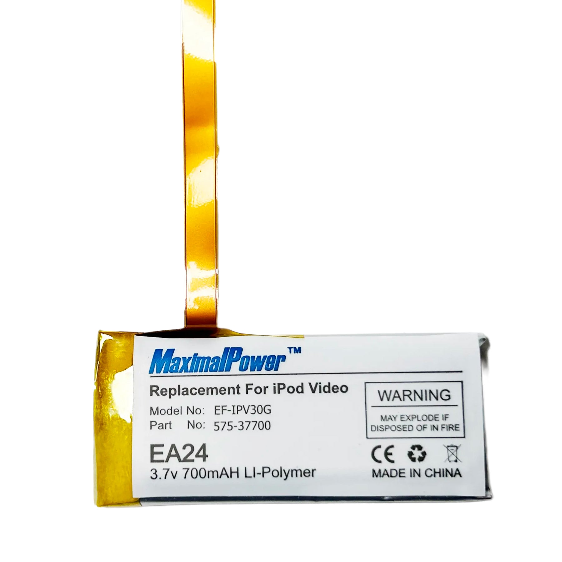 Replacement Battery for APPLE iPod Video (Classic) – MaximalPower