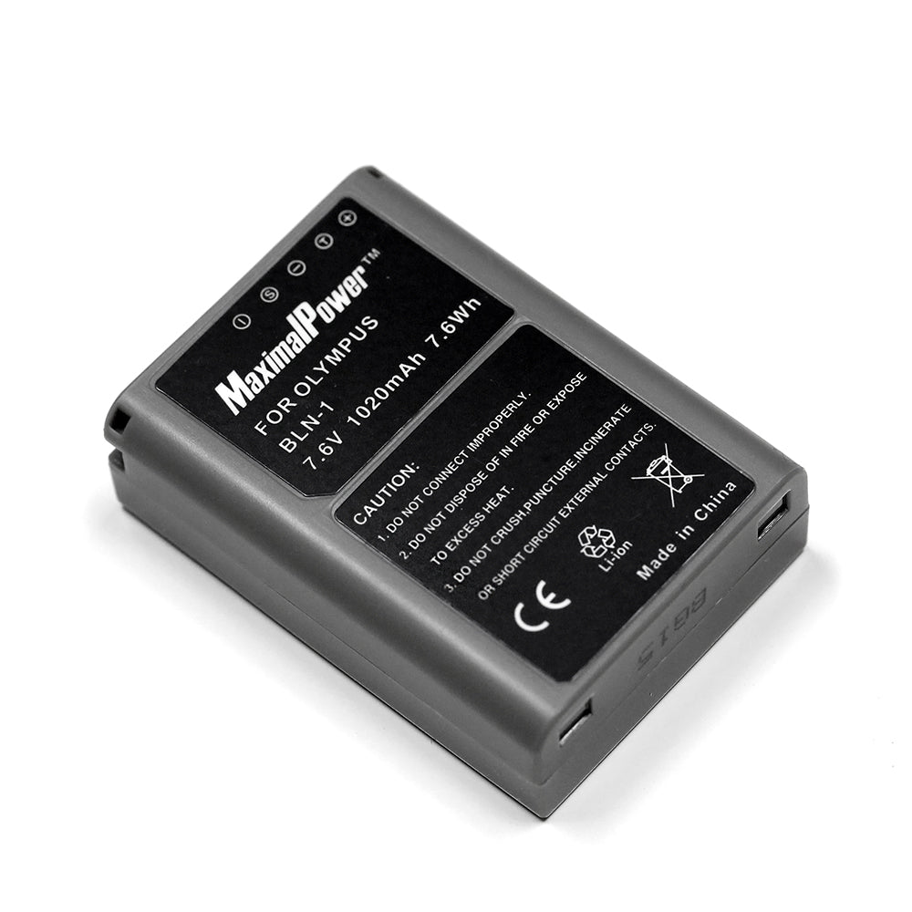 Replacement Camera Battery for Olympus OM-D E-M1, OM-D E-M5, OM-D