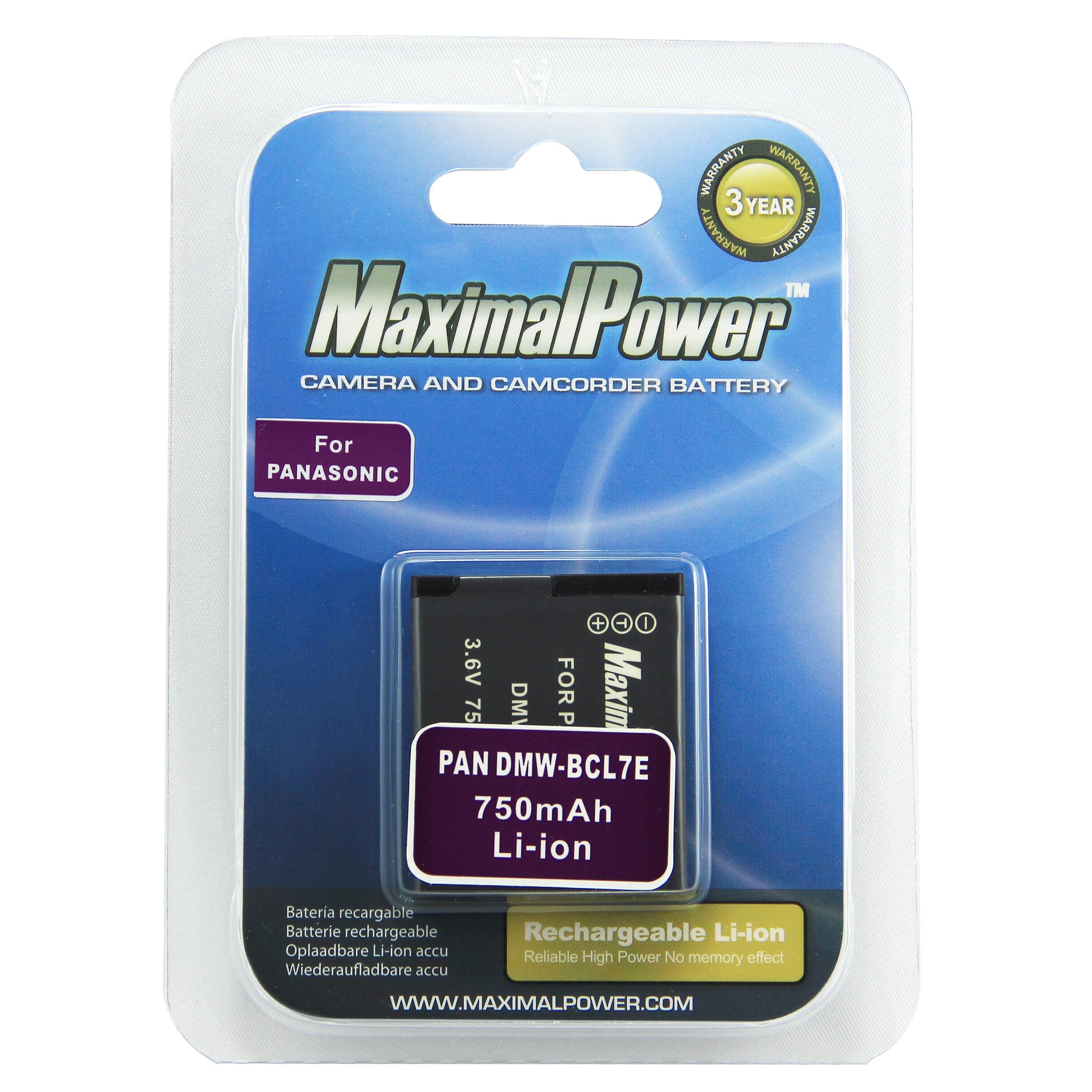 Batterie pour Panasonic DMW-BCD10 - Appareil Photo Batterie pour Panasonic DMW-BCD10 - Appareil Photo