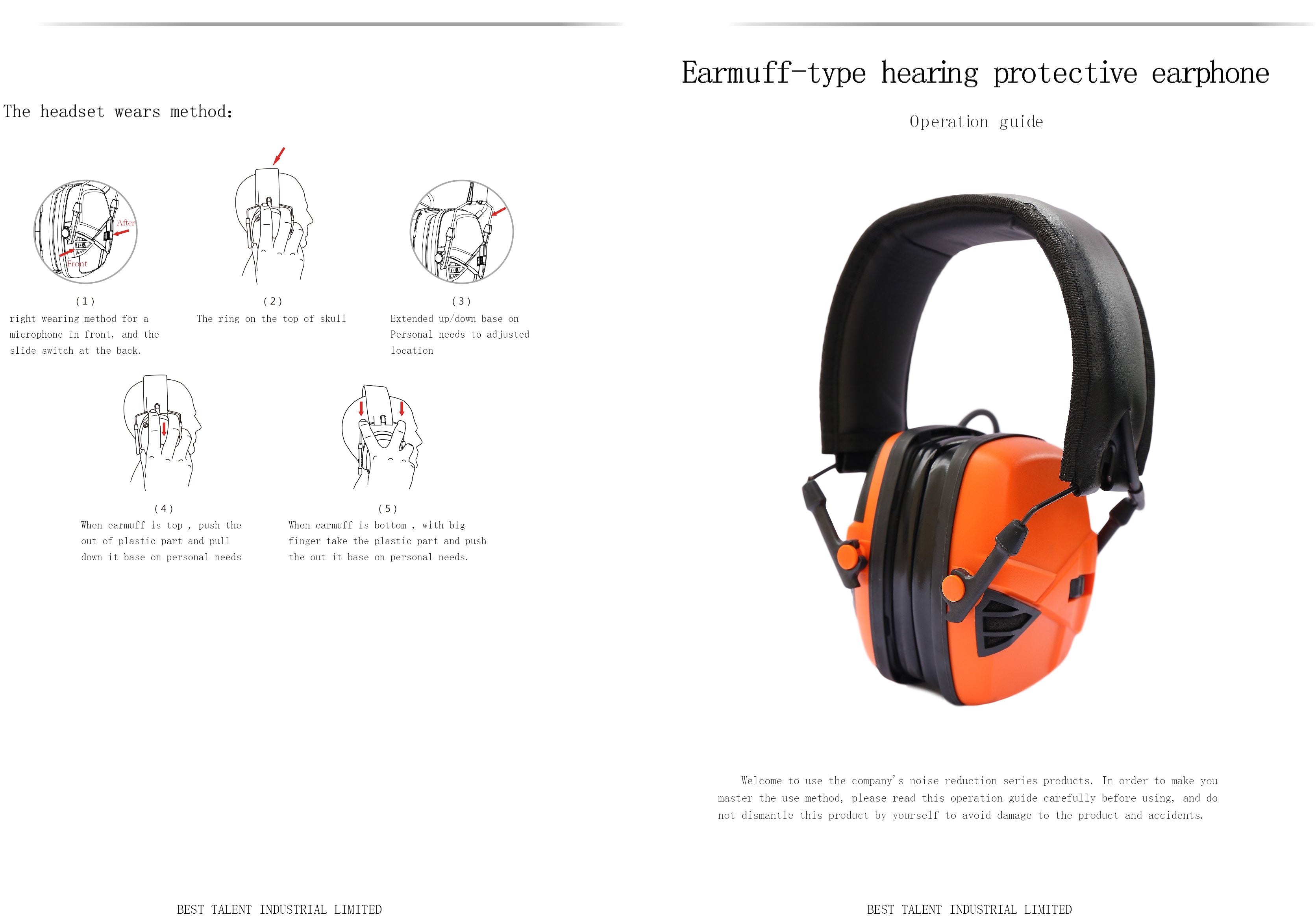 MaximalPower Electronic Hearing Protective Shooting Earmuffs Headset