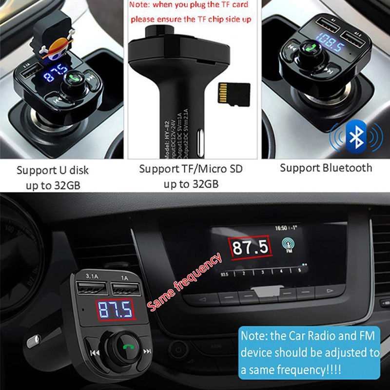 REVALL Auto Bluetooth FM Transmitter